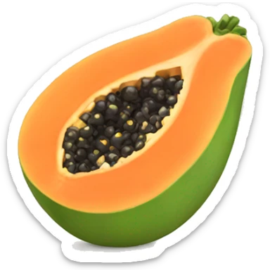 Papaya sticker