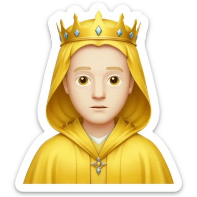 The King in Yellow from by Robert W. Chambers sticker
