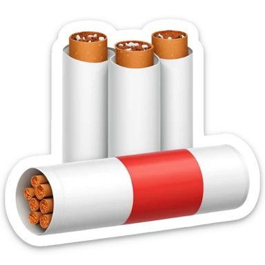 MARLBOROWITH A WHOLE PACK OF CIGARETTES
 sticker