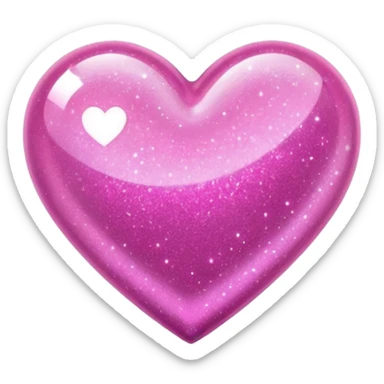 𝕘𝕝𝕚𝕥𝕥𝕖𝕣  ℙ𝕚𝕟𝕜   𝕙𝕖𝕒𝕣𝕥 sticker