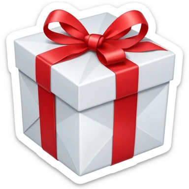 dimond gift box sticker