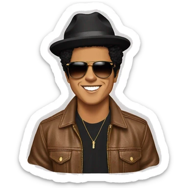 Bruno mars sticker
