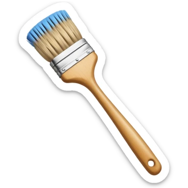 Bristle Cleaning Brush sticker