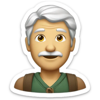 nain de jardin sticker