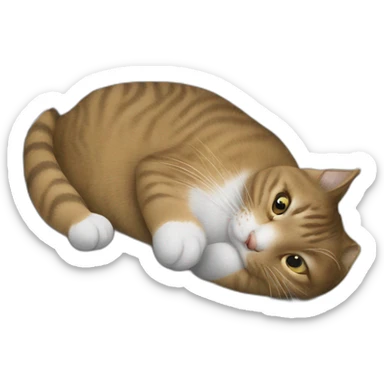 a-fat-cat-take-care-of-Macbook sticker