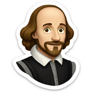 William Shakespeare  sticker