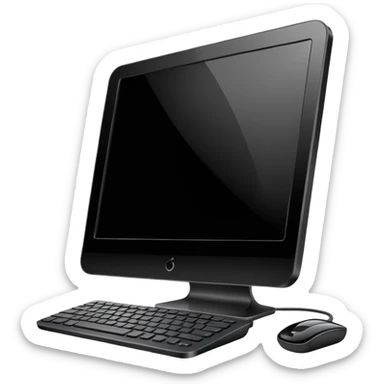 Computador Ligado sticker