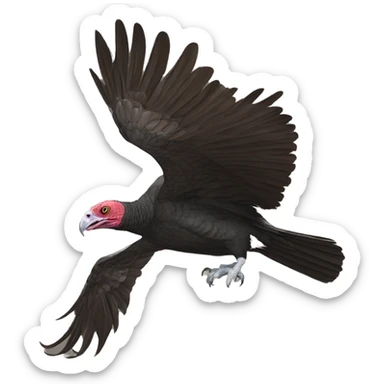 Turkey vulture sticker