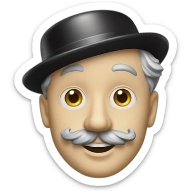 Charlie Chaplin allemand  sticker