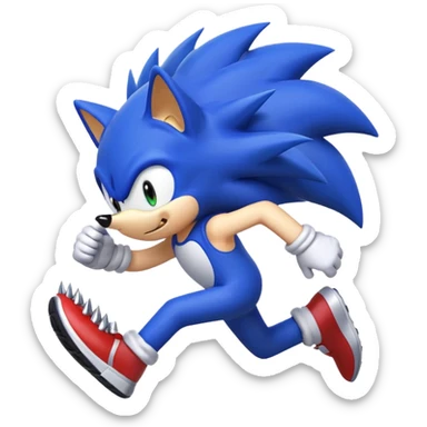 Sonic sticker