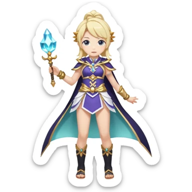 Lumine (from Genshin Impact) (full body) sticker