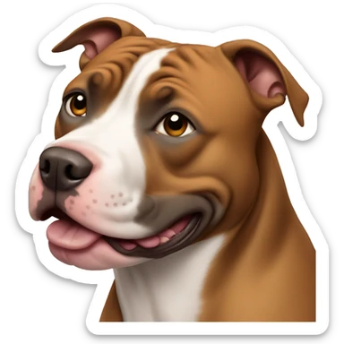 pitbull sticker