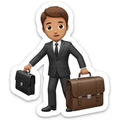 manages assets for clients sticker