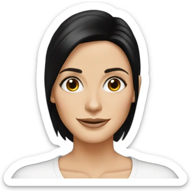 Courtney cox sticker