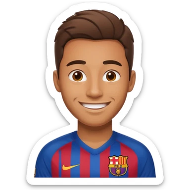 Barca fan sticker