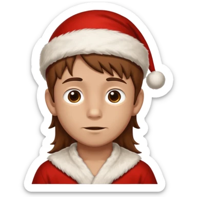boys character  Santu  Ganji  sticker