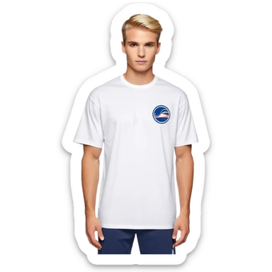 Oversized t shirt from the US Open sticker