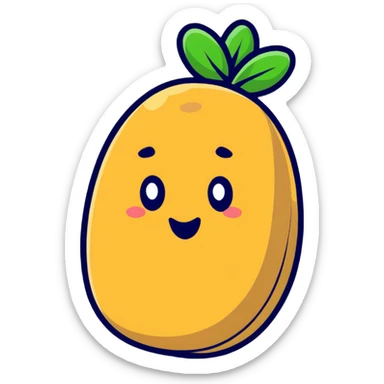 simple potato sticker