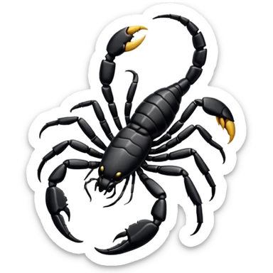 cute scorpion sticker