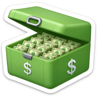 money in case sticker