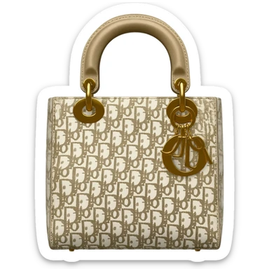 lady dior bag sticker
