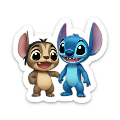 Lilo & Stich sticker