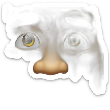 Wrinkly joe biden sticker