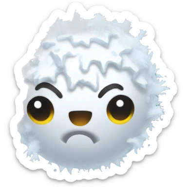 cringe scam snowball sticker