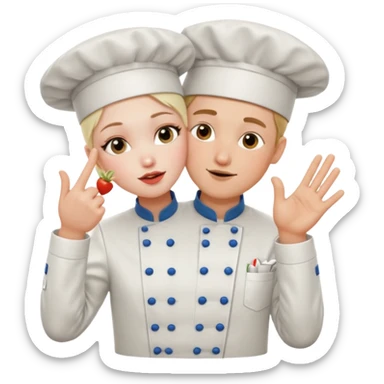 A chef’s kiss sticker