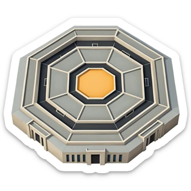 Pentagon building sticker