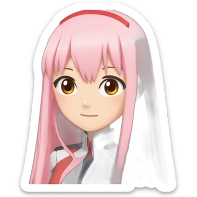 Zero Two Darling in the Franxx sticker