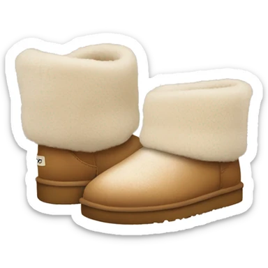 UGG slippers  sticker