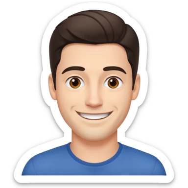 Matthieu Charneau, male actor (b.1988) sticker