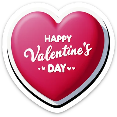 Happy Valentine’s Day sticker