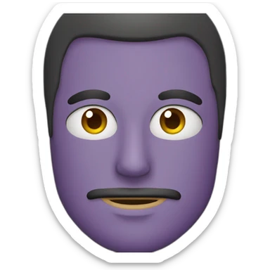 Máscara japonesa sticker