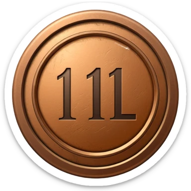 Bronze level 1 paid subscription badge sticker