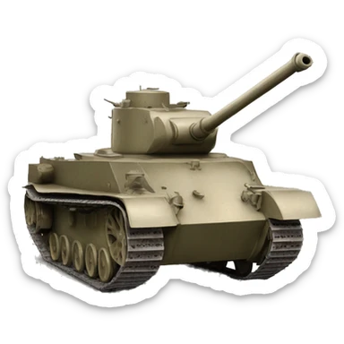 WW1 TANK sticker