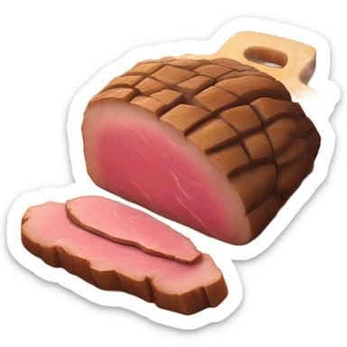 Roast beef sticker