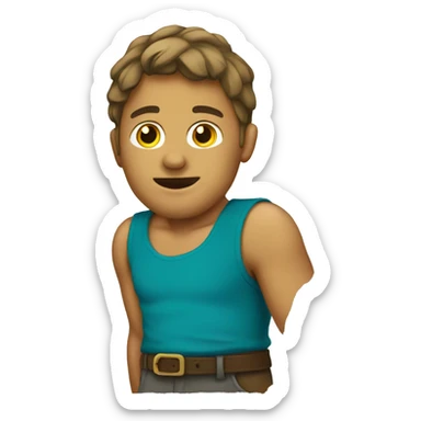 tshirt sleeveless sticker