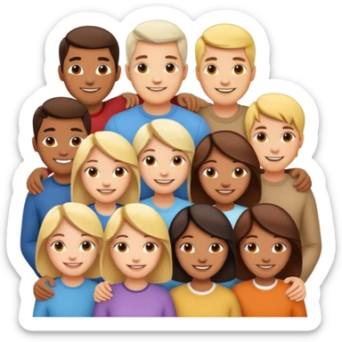 leute sollen in unsere butterbirnen community beitreteten  sticker