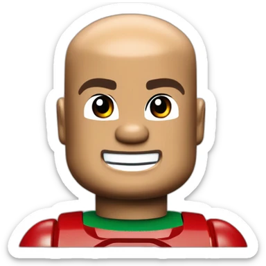 lego duplo face of a kelly slater sticker