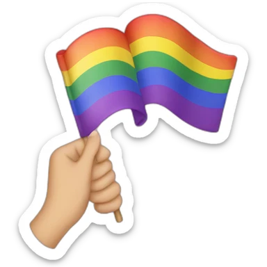 Gay pride sticker