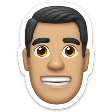 Pedro Sánchez con pulgar hacia arriba sticker