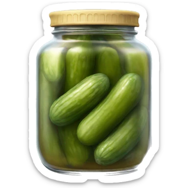 A Jar of pickles sticker