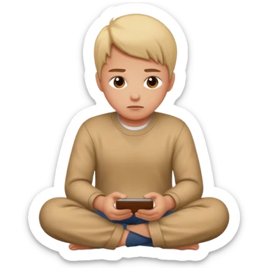 person going poo sticker