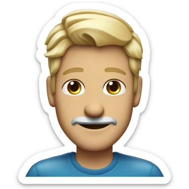 handsome-50-year-old-man-with-dirty-blonde-spikey-hair-and-kind-ocean-blue-eyes-and-a-short-stubble-smilimg-thumbs-up sticker