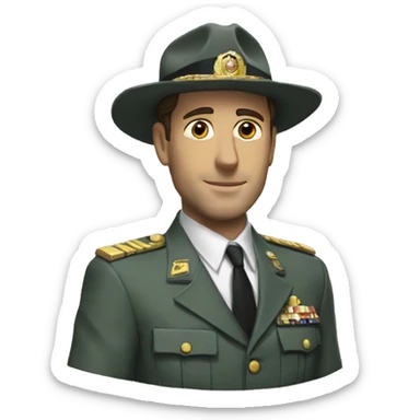 Casablanca Rick Blaine sticker