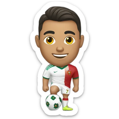 Cristiano Ronaldo portugal sticker