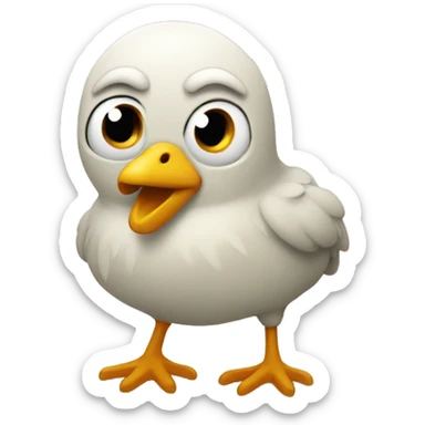 pollito enamorad sticker