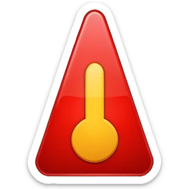 Warning Icon ❗ sticker